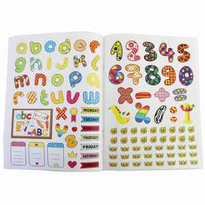 123/ABC Sticker Book