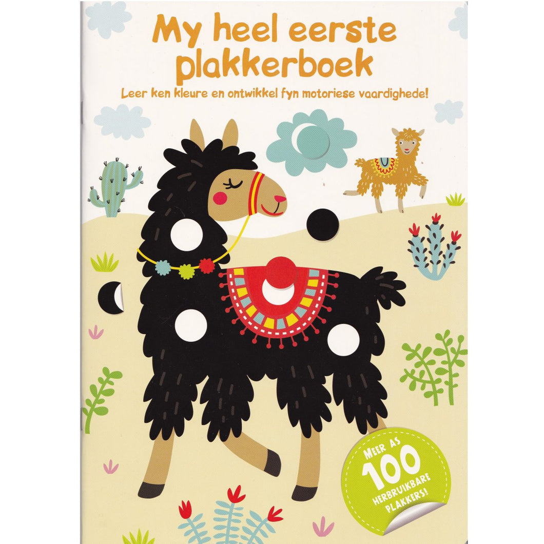 My Heel Eerste Plakkerboek - Lama