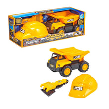 Load image into Gallery viewer, JCB 10 Inch Dump Truck Playset (Teamsterz)