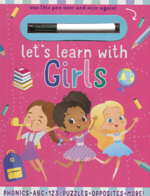 Let's Learn with Girls Wipe Clean