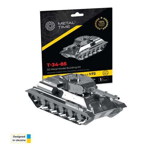 T-34-85 Static Tank 61pc (Metal Time)