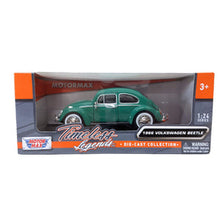 Load image into Gallery viewer, Volkswagen Classic Beetle Green (scale 1 : 24)