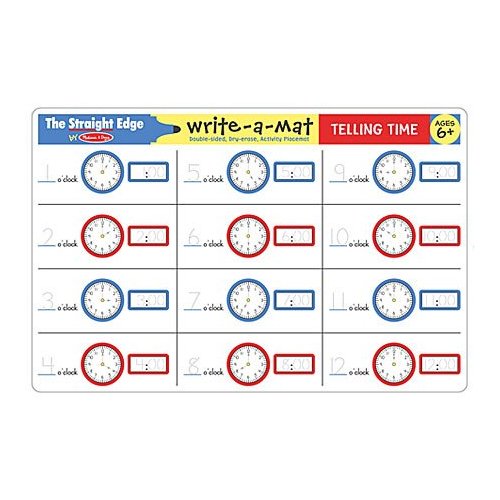 Telling Time Write A Mat