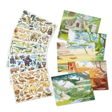 Load image into Gallery viewer, Jungle &amp; Savannah Reusable Sticker Pad