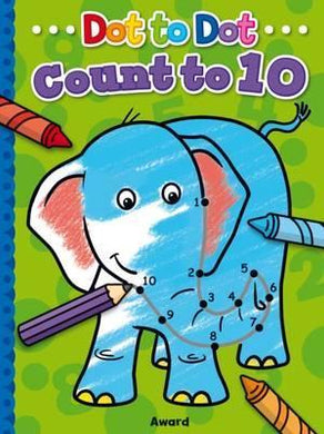 Dot To Dot - Count & Colour 1-10 (Elephant)