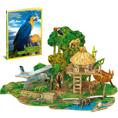 Puzzle 3D Amazon Rain Forest 67pc (National Geographic)