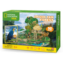 Load image into Gallery viewer, Puzzle 3D Amazon Rain Forest 67pc (National Geographic)