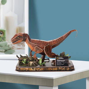 Puzzle 3D Velociraptor 63pc (National Geographic)