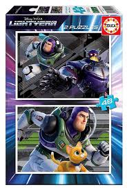 Puzzle 2 x 48pc Lightyear