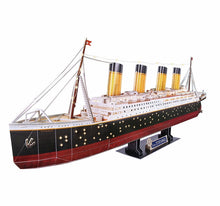 Load image into Gallery viewer, Puzzle 3D Titanic with LED Unit 266pc