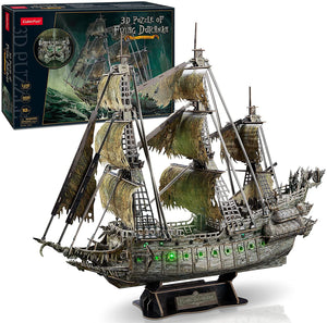 Puzzle 3D Flying Dutchman with LED Unit 360pc