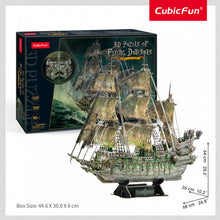 Load image into Gallery viewer, Puzzle 3D Flying Dutchman with LED Unit 360pc