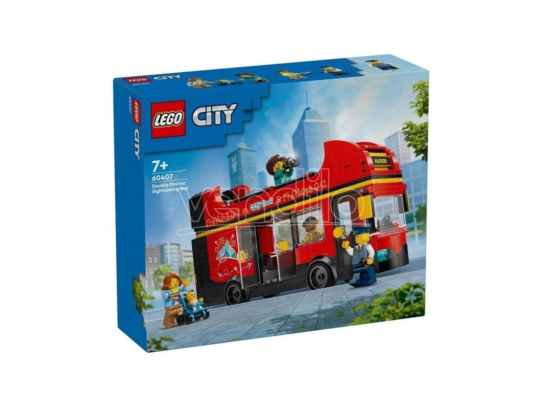 60407 Red Double-Decker Sightseeing City