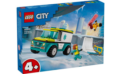 60403 Emergency Ambulance & Showboarder City