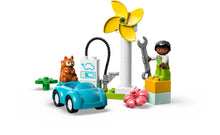 Load image into Gallery viewer, 10985 Wind Turbine &amp; Electric Car Duplo