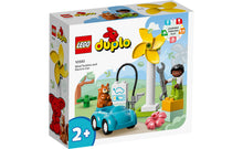 Load image into Gallery viewer, 10985 Wind Turbine &amp; Electric Car Duplo