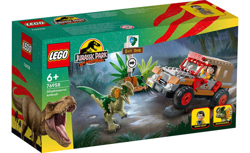 76958 Dilophosaurus Ambush Jurassic Park