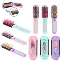 Load image into Gallery viewer, Top Model Hairbrush with Mirror Assorted