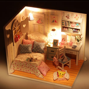 Puzzle 3D Adabelle's Room w Light (Pocohouse DIY Dollhouse)