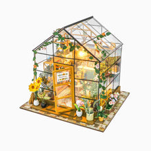 Load image into Gallery viewer, Puzzle 3D Sunshine Flower House w Light