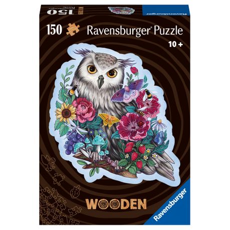 Puzzle 150pc Mysterious Owl (Wooden) (Ravensburger)