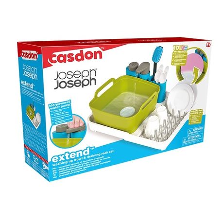 Joseph Extend Washing Up Bowl & Draining Rack Set (Casdon)