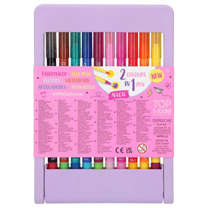 Top Model Mobile Magic Markers 10 x Double Sided Pens