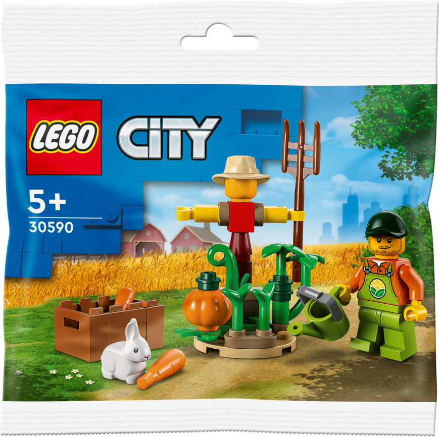 30590 Farm Garden & Scarecrow City (Bag)