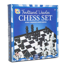 Load image into Gallery viewer, Games Hub Wooden Chess Set (Blue Box)