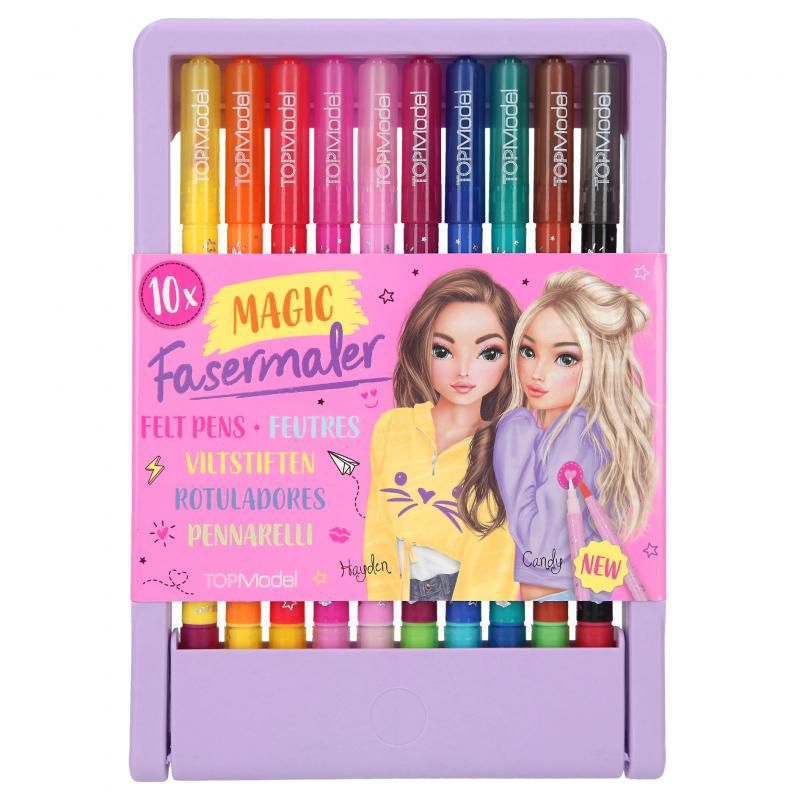 Top Model Mobile Magic Markers 10 x Double Sided Pens