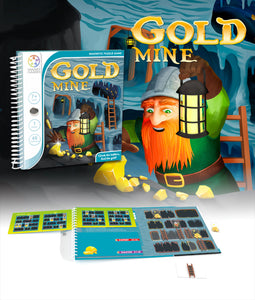 Smart Games - Gold Mine Magnetic Travel Game