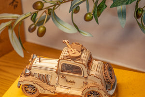 Puzzle 3D Vintage Car (Wooden)