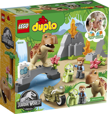 10939 T rex & Triceratops Dinosaur Breakout Duplo