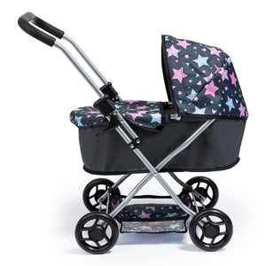 Cosatto Doll's Pram (Dark Blue) Stars