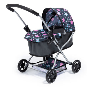 Cosatto Doll's Pram (Dark Blue) Stars