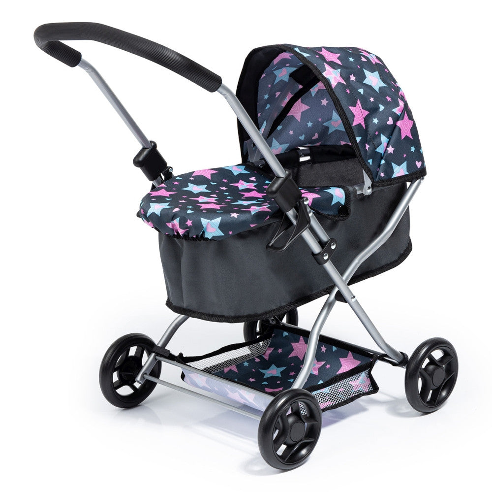 Cosatto Doll's Pram (Dark Blue) Stars