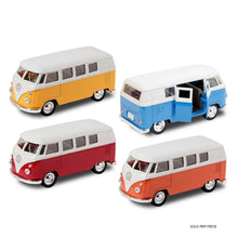 Load image into Gallery viewer, Volkswagen T1 Bus 1963 Assorted Pullback (scale 1 : 36)