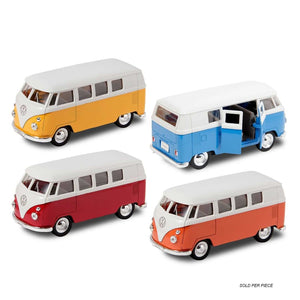 Volkswagen T1 Bus 1963 Assorted Pullback (scale 1 : 36)