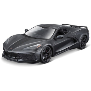 Chevrolet Corvette Stingray 2020 (black) (scale 1 : 18)