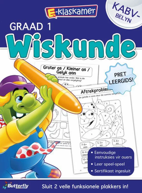 E-Klaskamer Werk Boek-Wiskunde-Graad 1