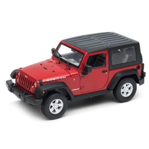 Jeep Wrangler Rubicon Soft Top Red 2007 (scale 1 : 24)