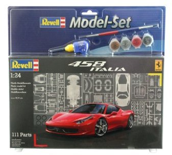 Model Set Ferrari 458 Italia Build (scale 1 : 24)