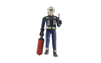 Fireman with Accessories (B World) Bruder