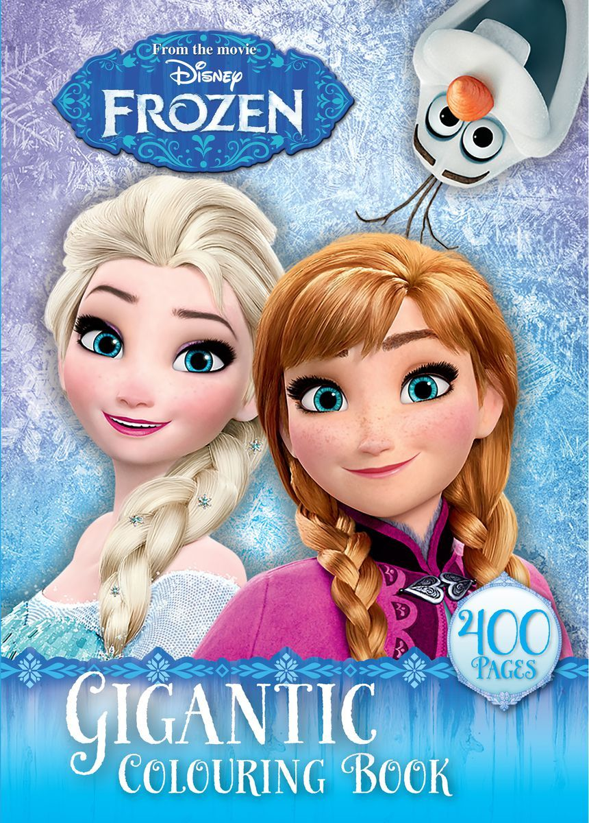 Frozen Gigantic 400pg Colouring Book – Toyville - South Africa