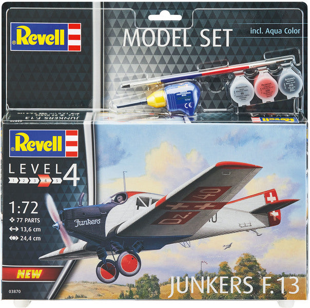 Model Set Junkers (JNKRS) F.13 (scale 1 :72)