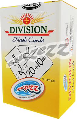 Division Flash Cards