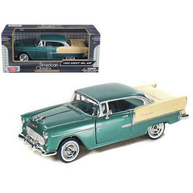 Chevy Bel Air Green 1955 (scale 1 : 24)