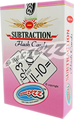 Subtraction Flash Cards