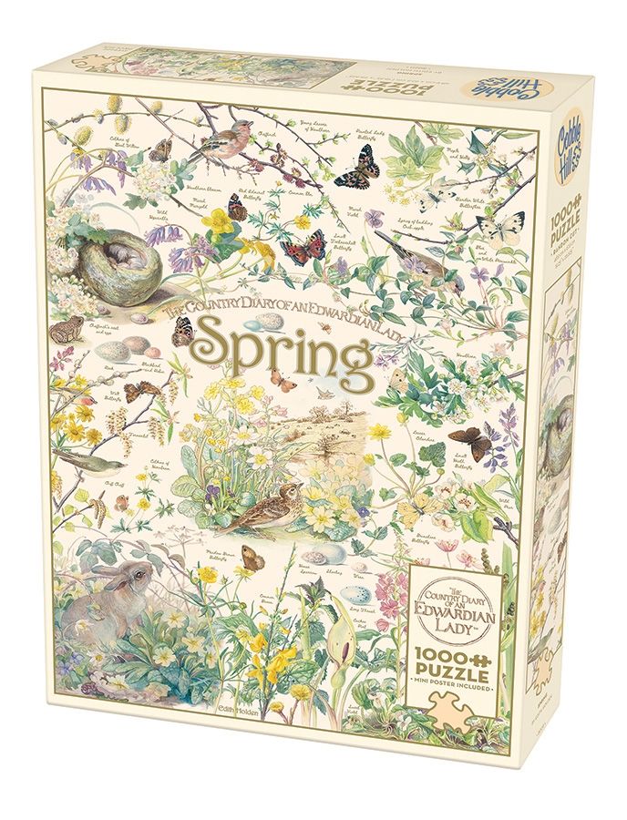 Puzzle 1000pc Country Diary : Spring