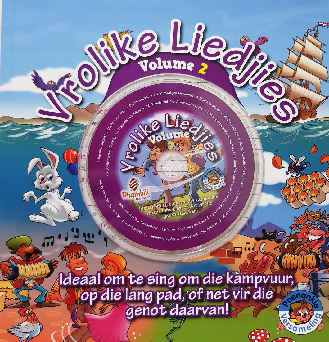 Vrolike liedjies & CD vol 2